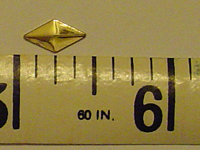 1 Gross 4X8mm SILVER DIAMOND NAILHEAD HOTFIX